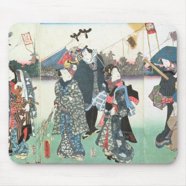 New Year's festival, Mouse Mat (Front)