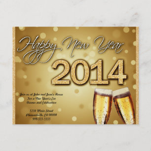 New Year's Flat Invite 2014