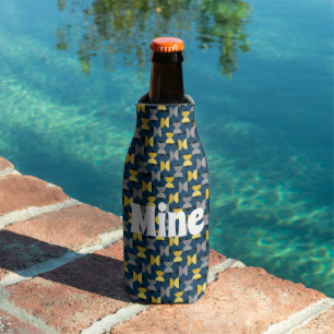 New Year's Herringbone Bottle Cooler