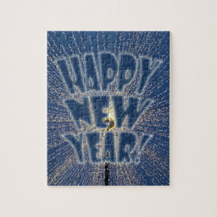 New Year's Lights Jigsaw Puzzle