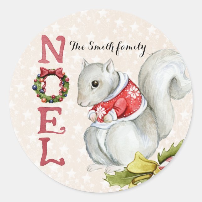New Year's magicr Square S Classic Round Sticker (Front)