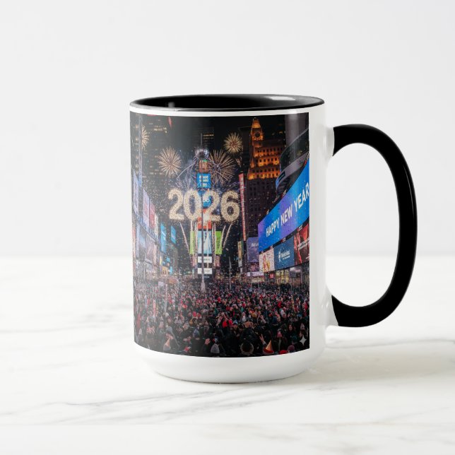 New Year's Men's Celebration Mug (Right)