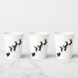 NEW YEAR'S PAPER CUPS