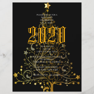 New Years Party Benefit Gala Flyer