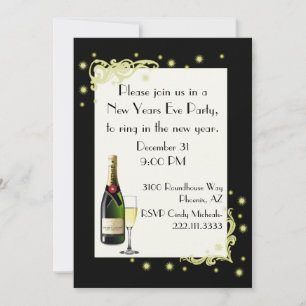 New Years Party Invitation