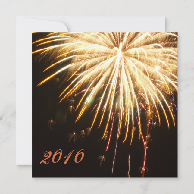 New Years Party Invitation (Front)