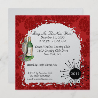 New Years Party Invitation