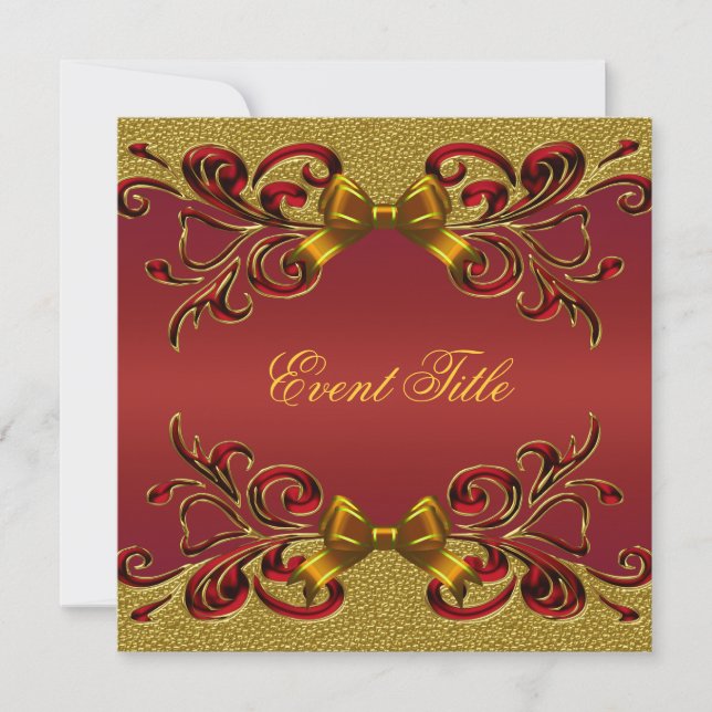 New Year's Party Invitation (Front)
