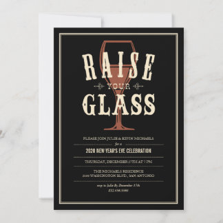 New Year's Party Invitations