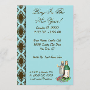 New Year's Party Invitations