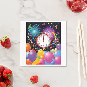 New years Party Paper Napkins