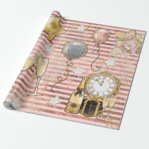 New Year's Party  Wrapping Paper