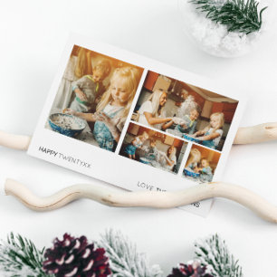 NEW YEAR'S PHOTO CARD   Modern Minimal Life Photos