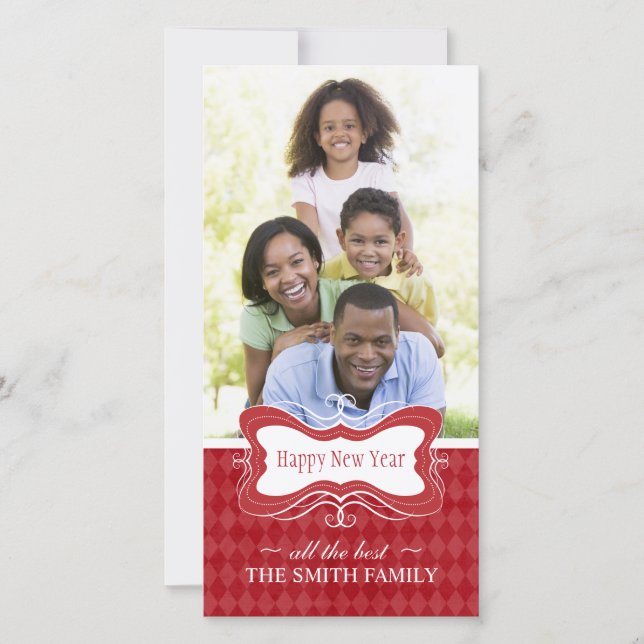 New Years Photocards Holiday Card (Front)