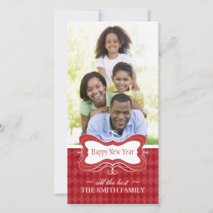 New Years Photocards Holiday Card