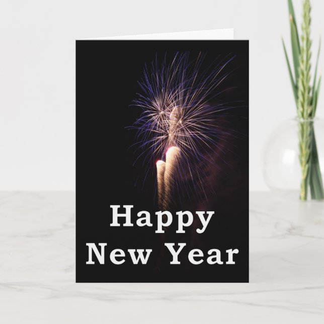 New Year's Psalm 126-3 Holiday Card (Front)