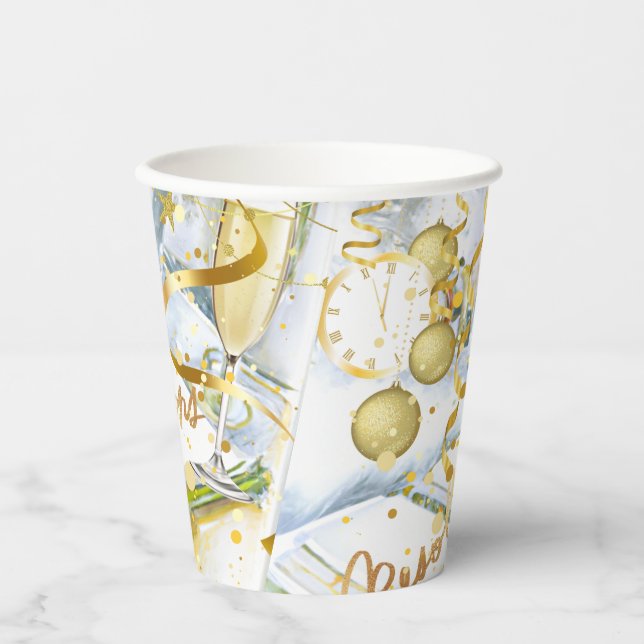 New Year's Resolution Collection Paper Cups (Front)