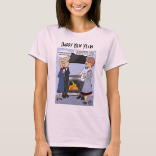New Year's Resolution Pink Women's T-Shirt