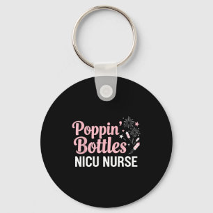 New Years Shirt, Nurse Png Bottles For The New Yea Key Ring