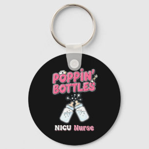New Years Shirt, Nurse Png Bottles For The New Yea Key Ring