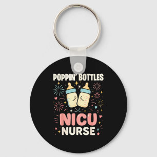 New Years Shirt, Nurse Png Bottles For The New Yea Key Ring