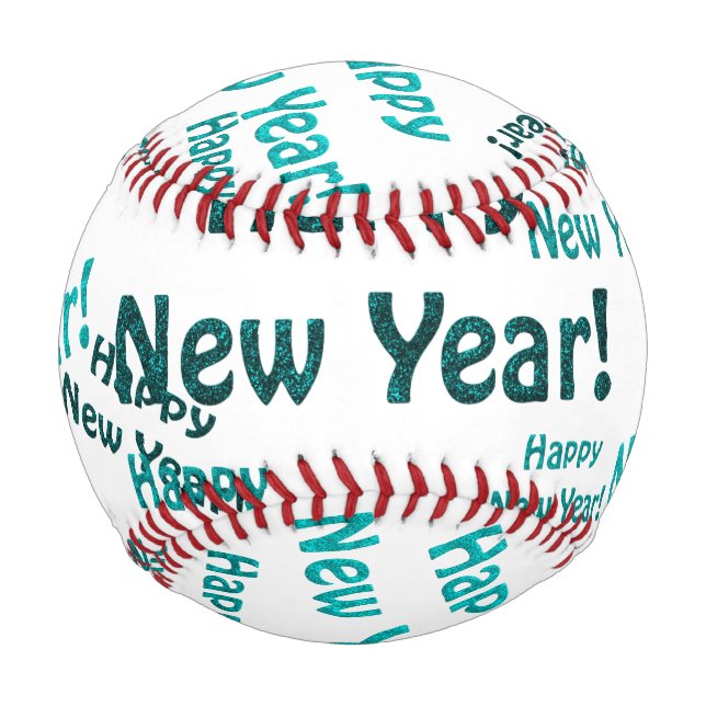 new years text baseball (Back)