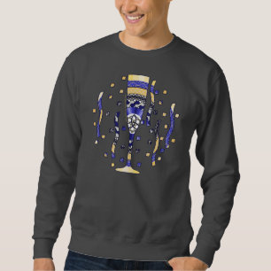 New Year's Toast Men's Dark Shirt
