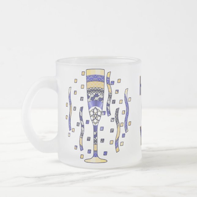 New Year's Toast Mug (Left)