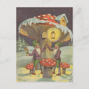 New Year's Toast Postcard