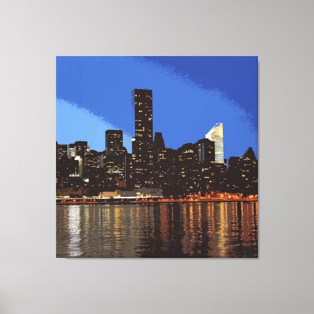 New York 001 Canvas Print (Front)