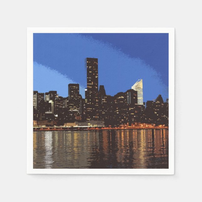 New York 001 Napkin (Front)