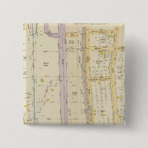 New York 17 15 Cm Square Badge