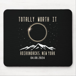 New York 2024 Total Solar Eclipse 1 Mouse Mat