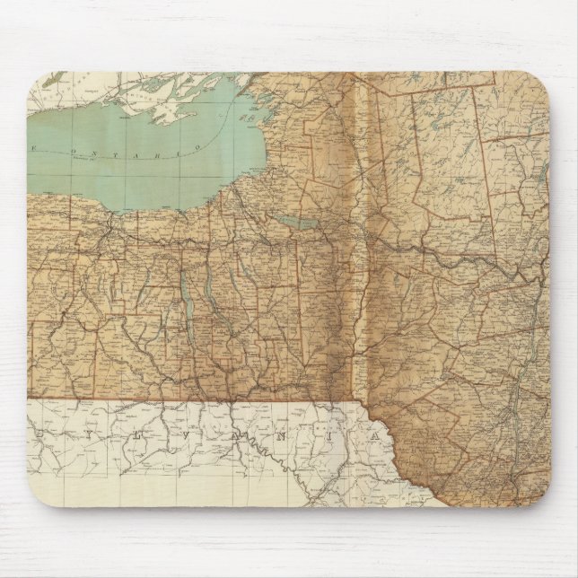 New York 24 Mouse Mat (Front)