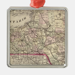 New York 35 Metal Tree Decoration