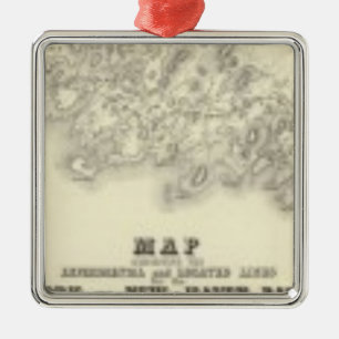 New York 39 Metal Tree Decoration