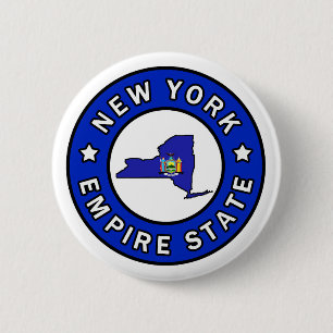 New York 6 Cm Round Badge