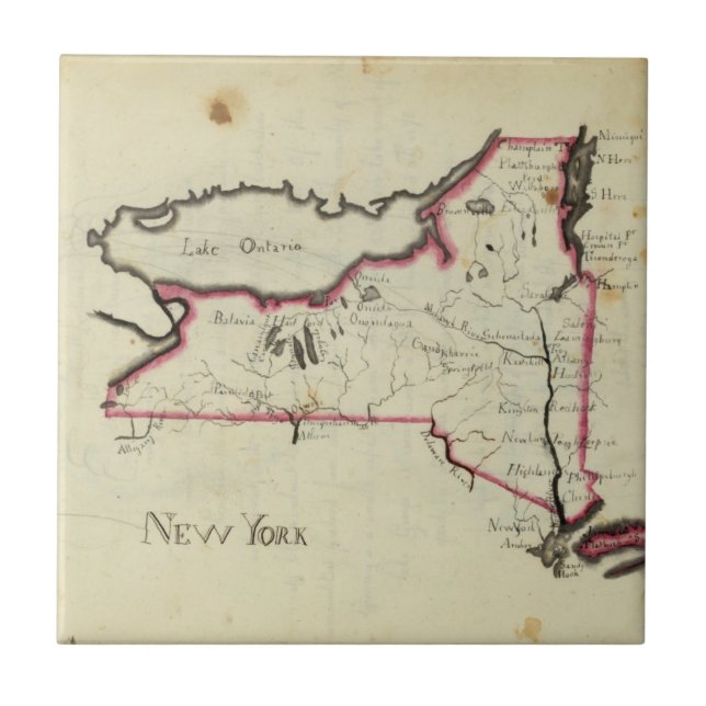 New York 8 Tile (Front)