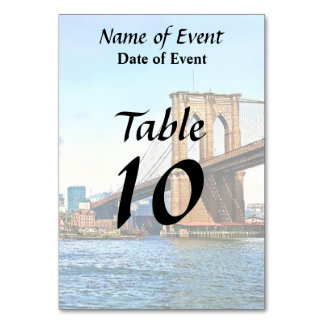 New York Abutment of Brooklyn Bridge Table Number