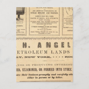 New York Advertisements Postcard