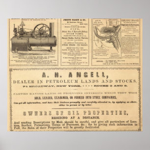 New York Advertisements Poster