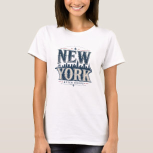 New York After Hours Vintage Graphic T-Shirt