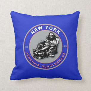 New York American MoJo Football Pillow