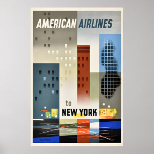 New York - American Travel Poster