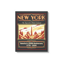 New York Art Deco America 250th Anniversary