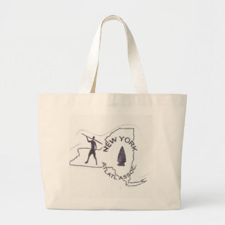New York Atlatl Large Tote Bag