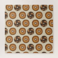 New York Bagels Plain Marble Rye Breakfast Food