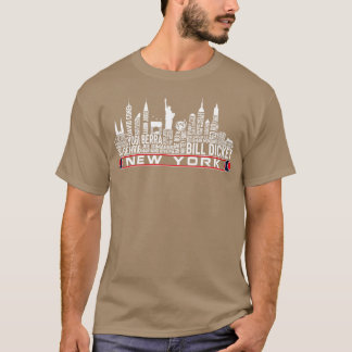 New York Baseball Team All Time Legends New York C T-Shirt