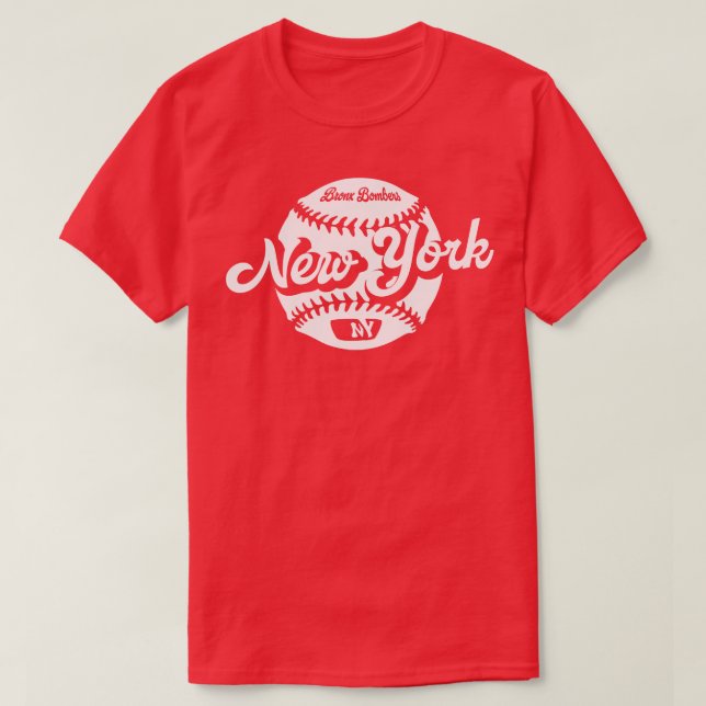 New York Baseball TShirt 3 (Design Front)