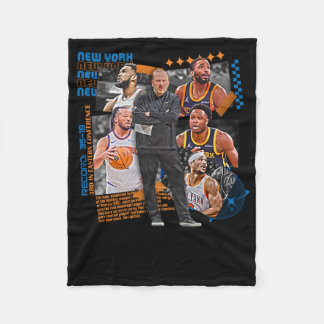 New York Basketball Team Squad Design  Fleece Blanket